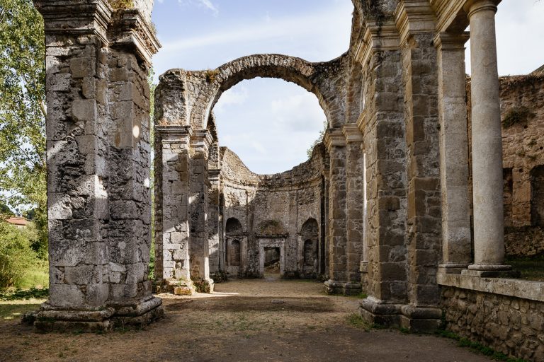 interno Ninfeo Bramante